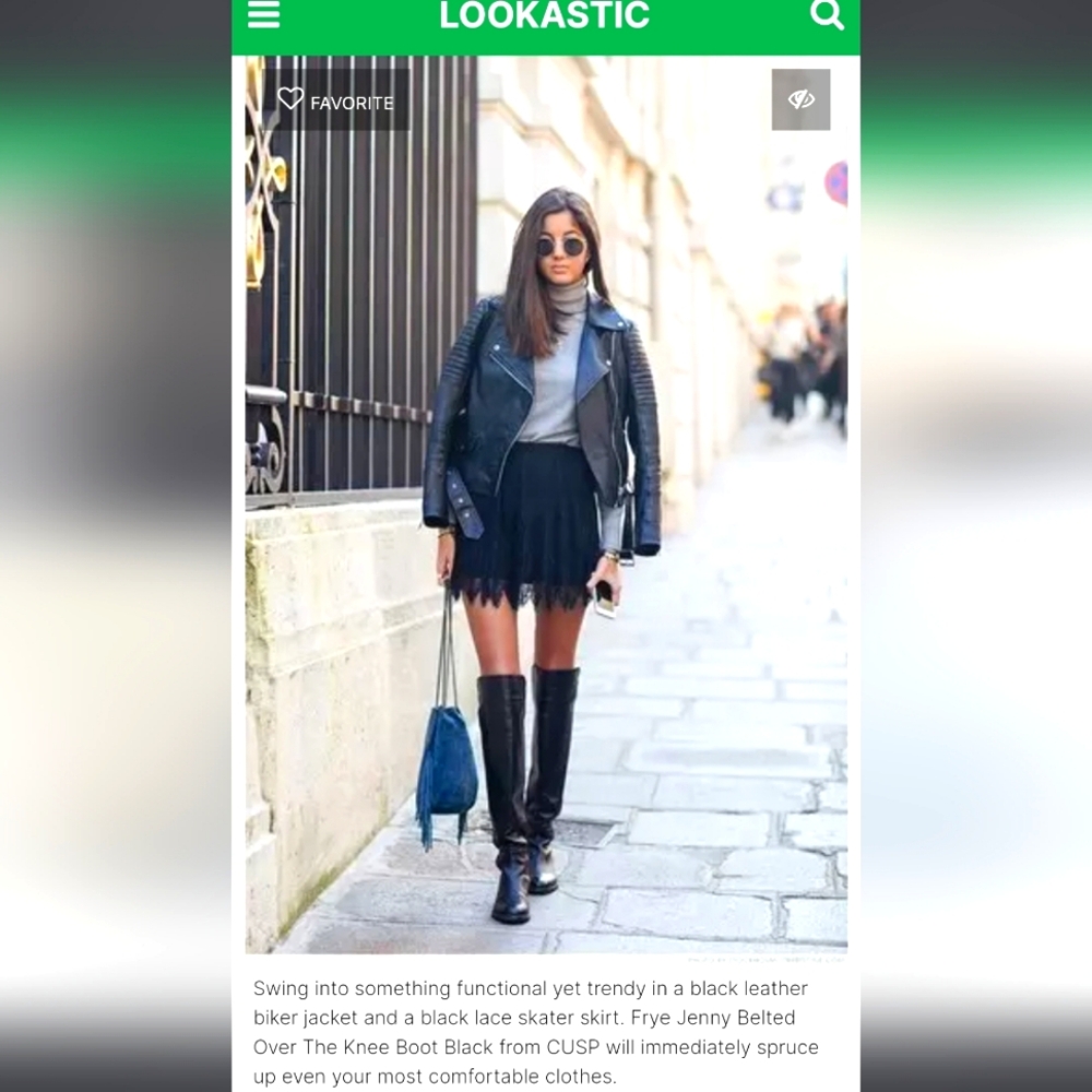 Frye Jenny Belted Over-the-knee Buckle Boots